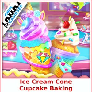 Ice Cream Cone Cupcake Baking