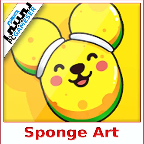 تحميل لعبة فن الإسفنج Sponge Art للاندرويد APK